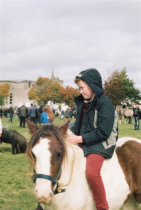 Marion Bergin - Irish Traveller Man on Phone - Ballinasloe Horse Fair ...