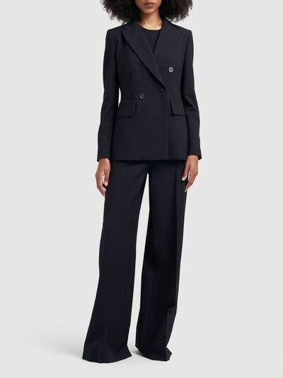 Albero seersucker wool jacket - Max Mara - Women | Luisaviaroma