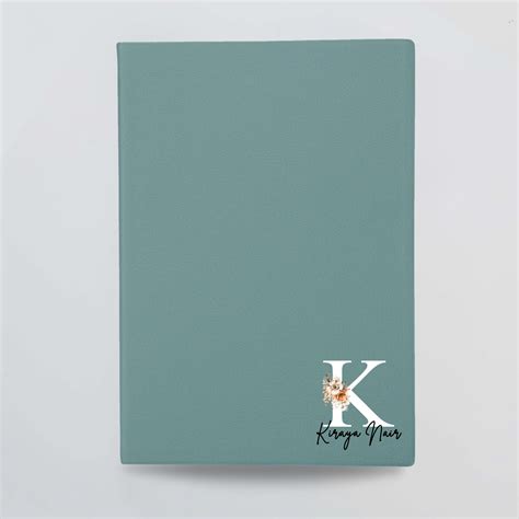 Personalised Journal with Monogram - Elegant Custom Notebooks