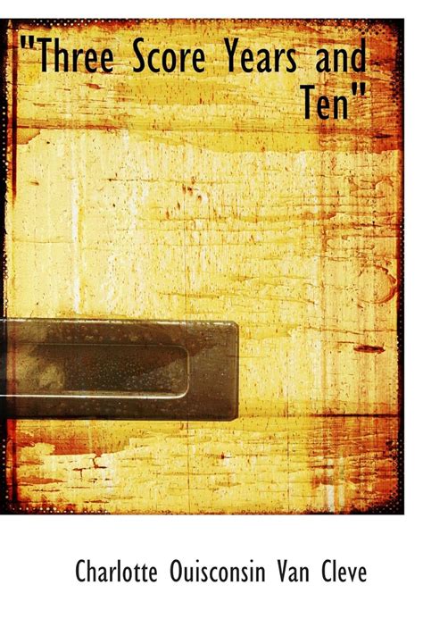 "Three Score Years and Ten" : Amazon.in: Books