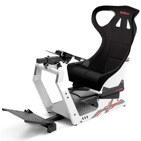 Buy Extreme Sim Racing Wheel Stand Advanced Cockpit X White Edition ...