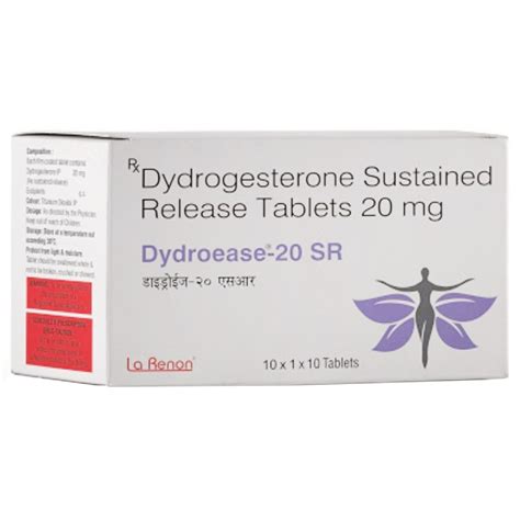 Dydroease-20 SR Tablet 10's | Uses, Side Effects, Price | Apollo Pharmacy