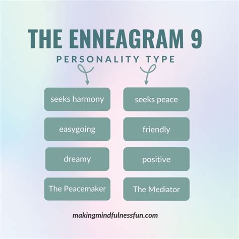 The Enneagram 9 Personality » Making Mindfulness Fun