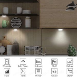 ACLIX Car Roof LED Light Car Backseat Reading LED Light Wireless ...