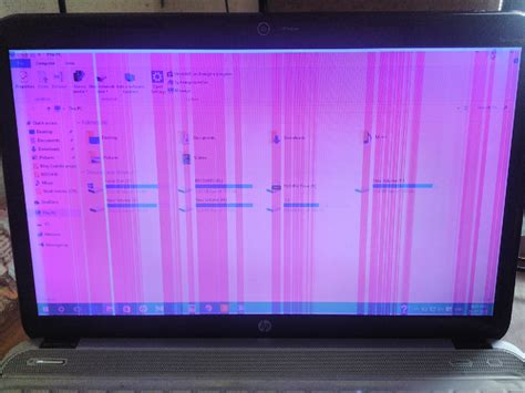 HP Pavilion g6-2232TX Vertical lines with pink tint on displ... - HP ...