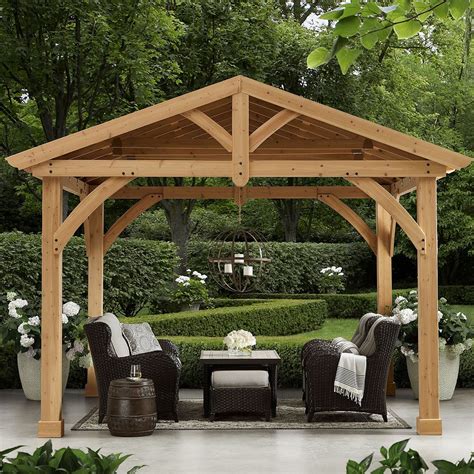 Gazebo for the Pool Area from Sam's Club | Pergola patio, Outdoor ...