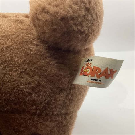 Dr.Seuss The Lorax & Bar-Ba-Loots Bear Kid's Gift Plush Toy 10"