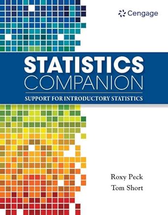 Buy Introduction to Statistics and Data Analysis + Statistics Companion ...