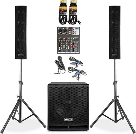 VONYX Portable Column PA System with Speaker, Mixer, India | Ubuy