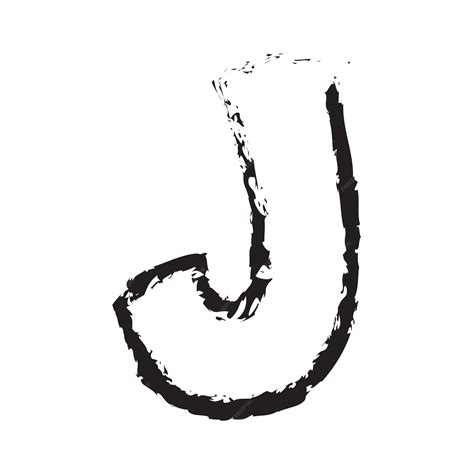 Lettre J Alphabet Symbole Illustration Vectorielle | Vecteur Premium