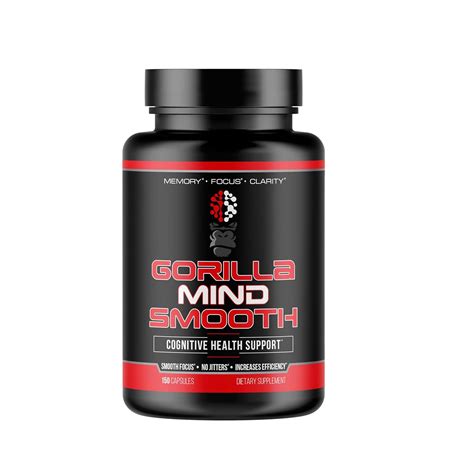 Gorilla Mind Smooth Nootropic - O Melhor Suplemento de Produtividade ...