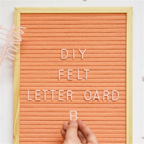 20+ DIY Felt Letter Boards — Gathering Beauty
