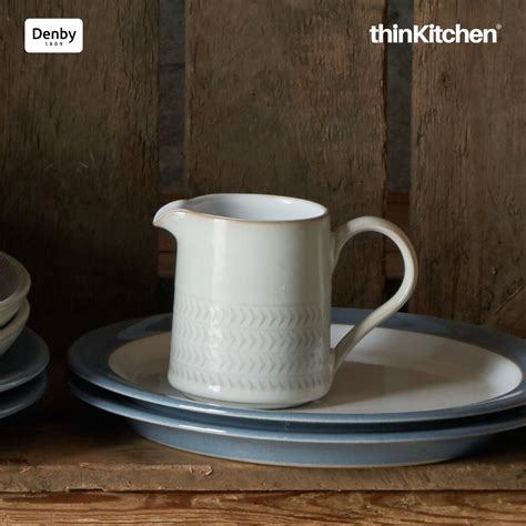 Buy Denby Natural Canvas Textured Small Jug Online at thinKitchen