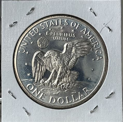 1971-S Eisenhower Silver Proof Dollar ~ 40% Silver Cameo-Like Proof ...