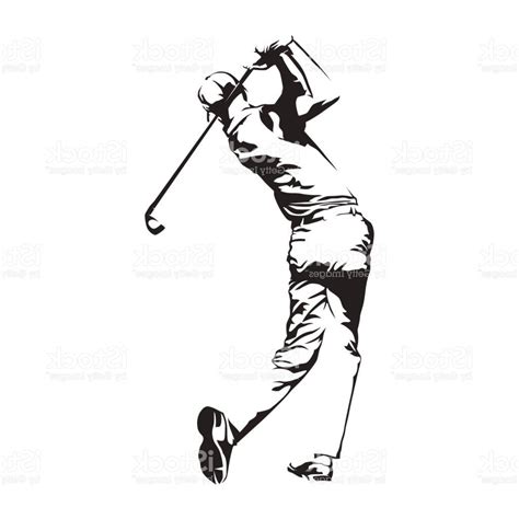Silhouette Of Golfer at GetDrawings | Free download - silhouette of golfer