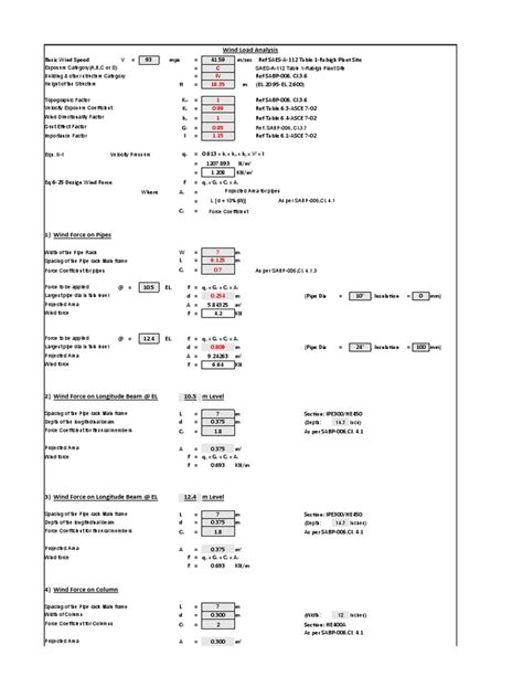 Image result for Wind Load Calculation Example PDF