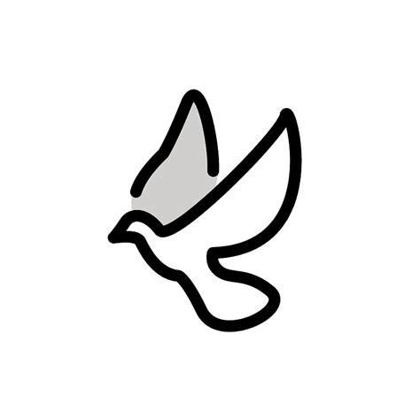 Dove - Free vector emoji on creazilla.com