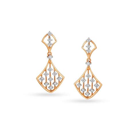 Differentiated Short Drop Earrings