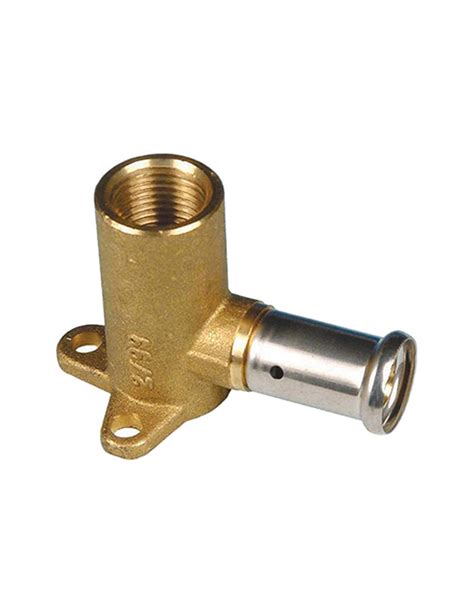 Henco laiton à sertir culasse 90° FF 26 x 3/4" F - 2P-2605