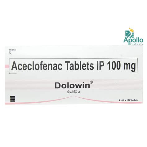 Dolowin 100 mg Tablet | Uses, Side Effects, Price | Apollo Pharmacy