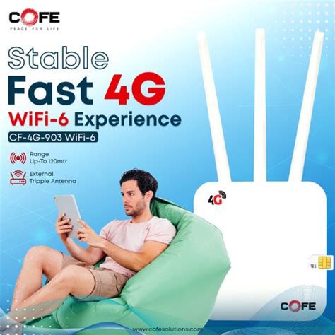 COFE 5G with Triple Antenna, Support All GSM Sim with 120 Mtr Range ...