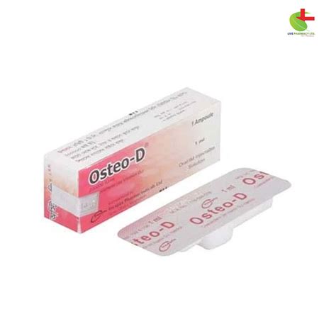Osteo-D: Essential Vitamin D3 Supplement for Healthy Bones | Live Pharmacy