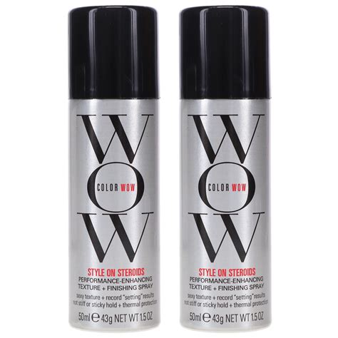 Color Wow Style on Steroids 1.5 oz 2 Pack Hair Texturizing Spray for ...