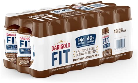 Amazon.com : Darigold FIT High Protein Milk 2 Percent Low Fat Milk ...