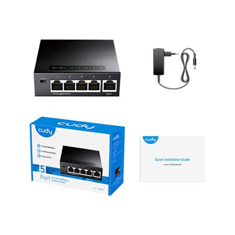 LAN svič sa 5 portova Cudy-GS105 | Volim svoj dom