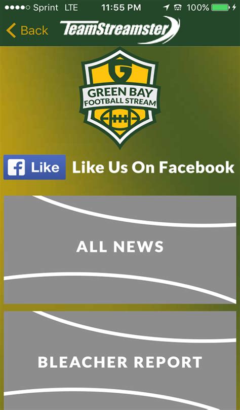 Green Bay Football STREAM - App on Amazon Appstore
