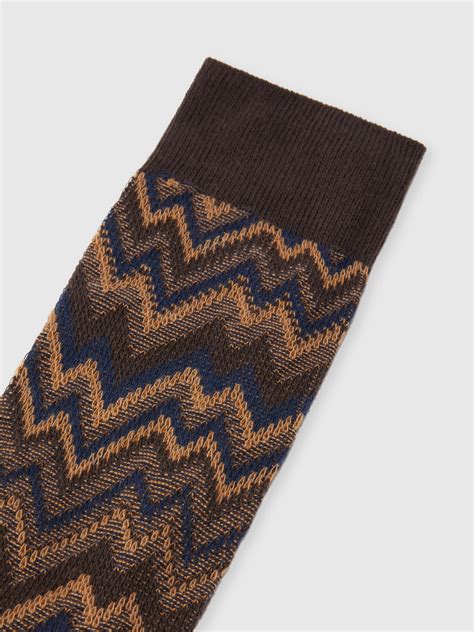 Mountain cotton blend socks Multicoloured | Missoni