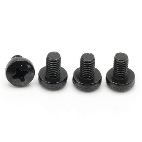 Black License Plate Screws for BMW & Tesla (4 Pack) M5-0.8 X 8mm ...