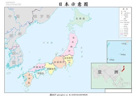 日本地图图片_交通运输_高清素材-图行天下素材网