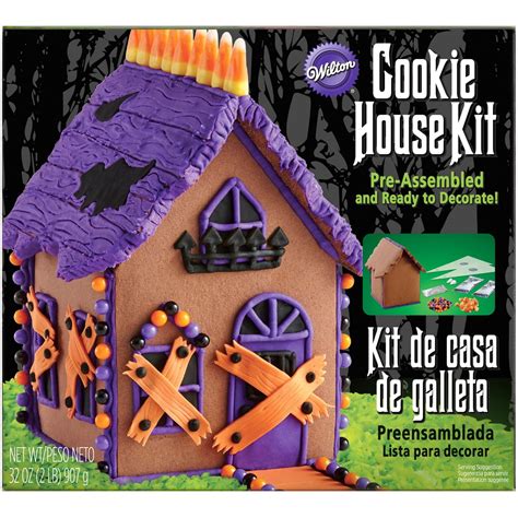 Halloween Haunted Gingerbread House Kit - Walmart.com
