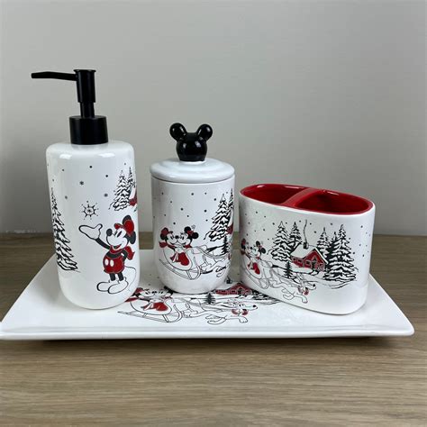 Disney Christmas Bathroom Set at Claire Gregory blog