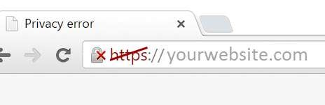 Google Website Privacy Error 的图像结果