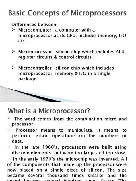 Image result for Microprocessor Basic Concept