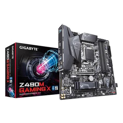 Gigabyte Z490M GAMING X 10th Gen Motherboard - mdcomputers.in