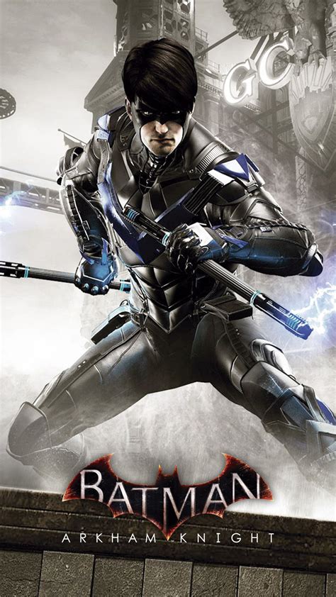 Nightwing Arkham Knight by JPGraphic on DeviantArt