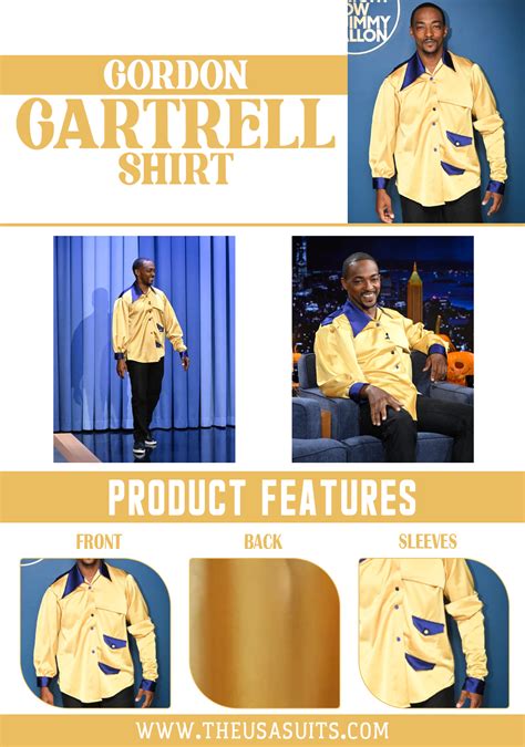 Anthony Mackie Gordon Gartrell Shirt
