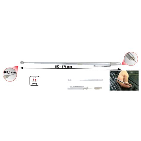 2in1 Telescopic solenoid holder with washer jet cleaning and setting ...