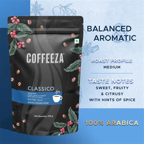 Buy Classico Freshly Roasted Ground Coffee & Beans, 100% Arabica Online ...