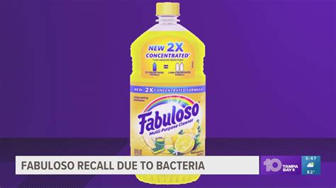 Fabuloso recall 2023: 4.9 million bottles could have bacteria | wtsp.com
