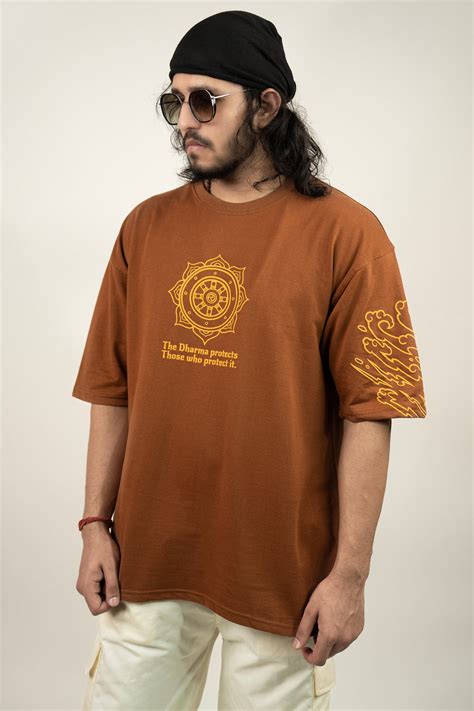 Premium Akhand Bharat Oversized Hindu Tshirts: Anime Devta