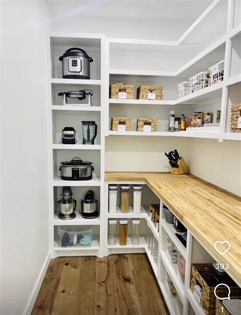Walk In Pantry Ideas Layout, Pantry Layout, Small Pantry, Pantry With Fridge, Pantry Diy, Modern ...