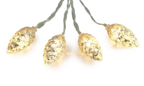 Image result for Pine Cone LED String Lights