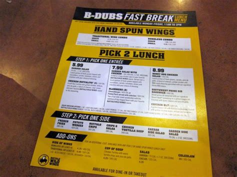 Buffalo Wild Wings Introduces New Express Lunch Menu for When You're in ...