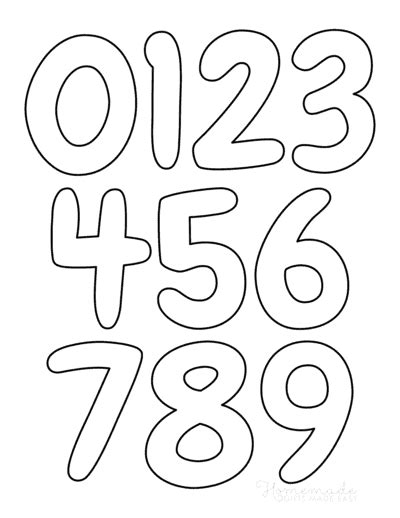 Image result for Numbers Print