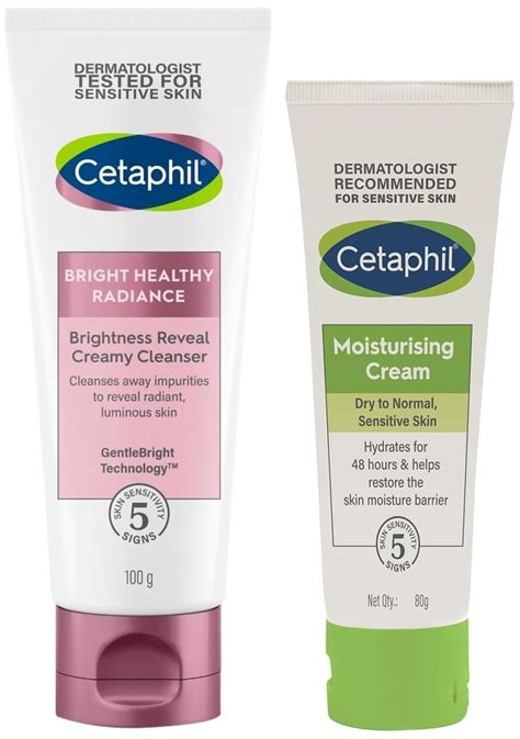 Buy Cetaphil Brightness Reveal Creamy Cleanser - 100 g& Cetaphil ...