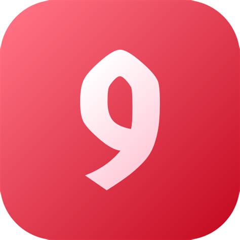 Number 9 - Free education icons